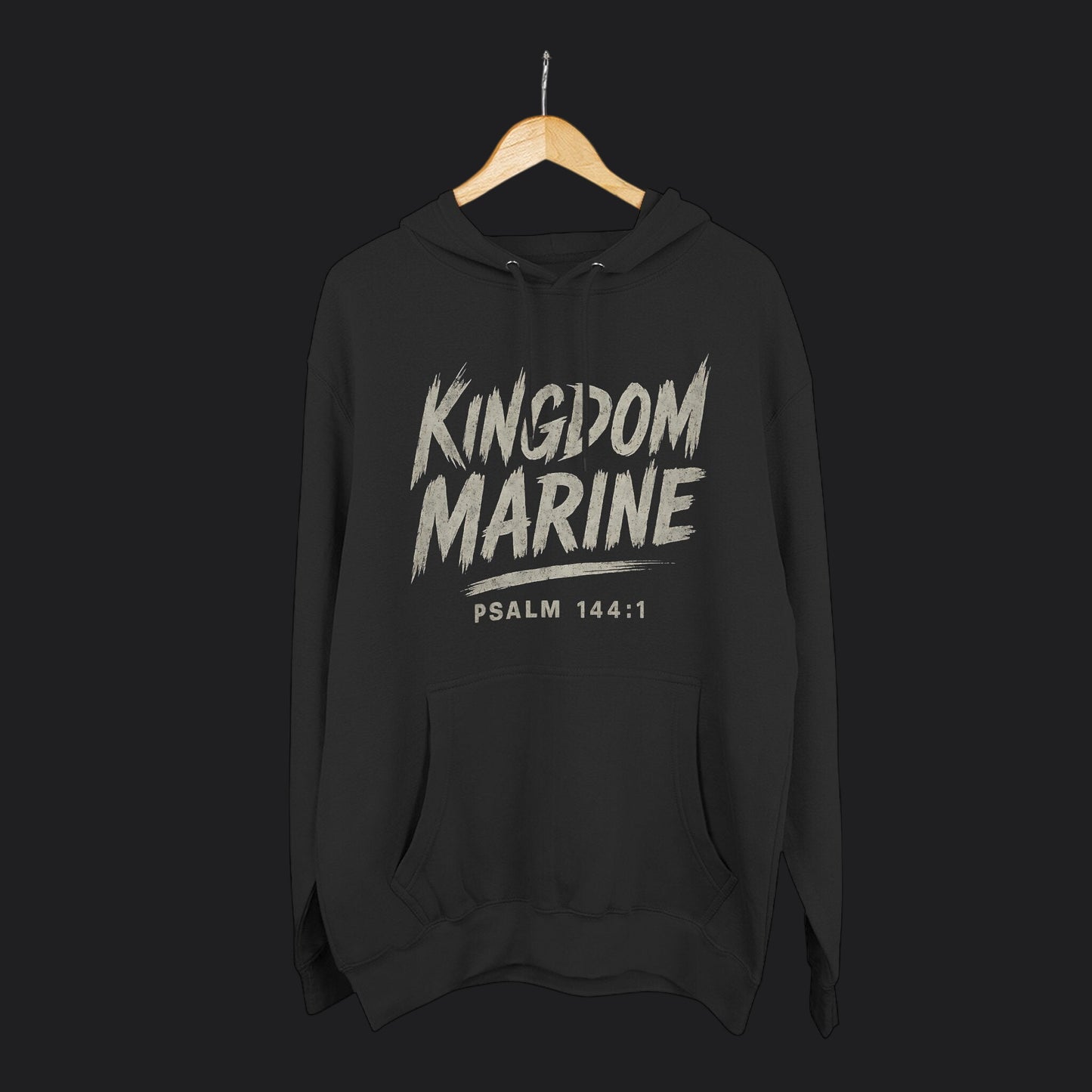 Kingdom Marine — Psalm 144:1 Hoodie