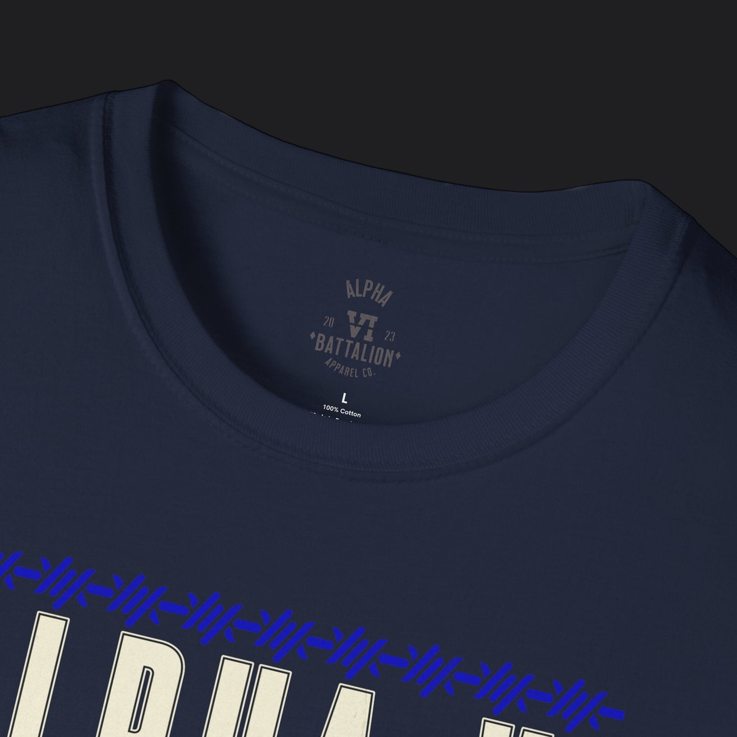 Alpha VI Streetwear Signature Tee AlphaWolf — Military Urban Veteran T-Shirt