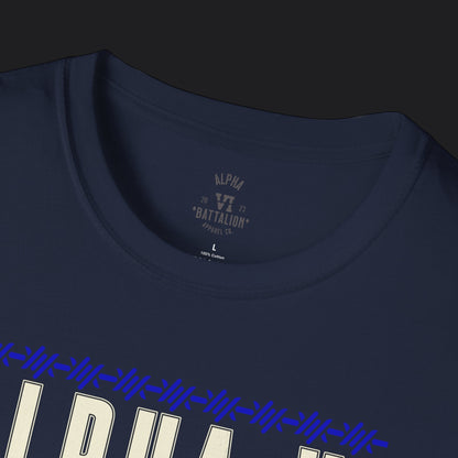 Alpha VI Streetwear Signature Tee AlphaWolf — Military Urban Veteran T-Shirt