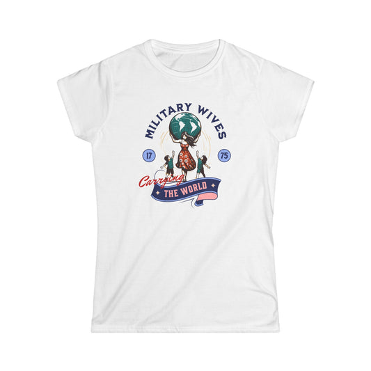 Military Wives Carry the World Tee