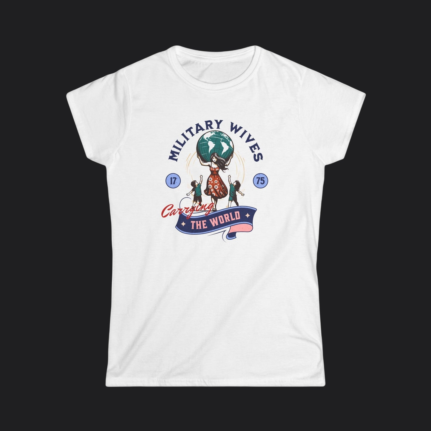 Military Wives Carry the World Tee