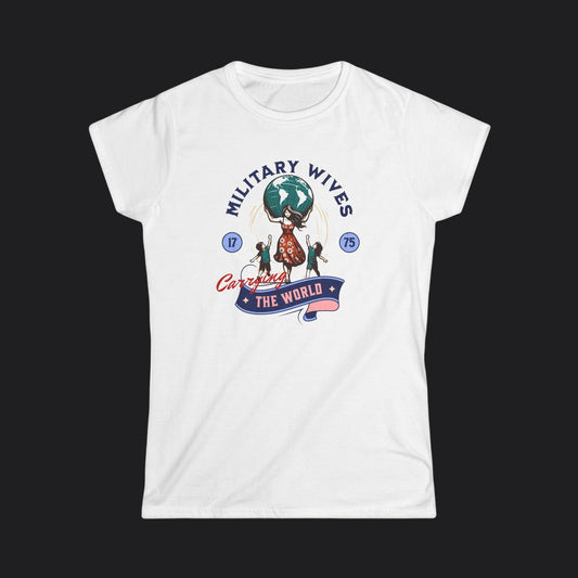 Military Wives Carry the World Tee