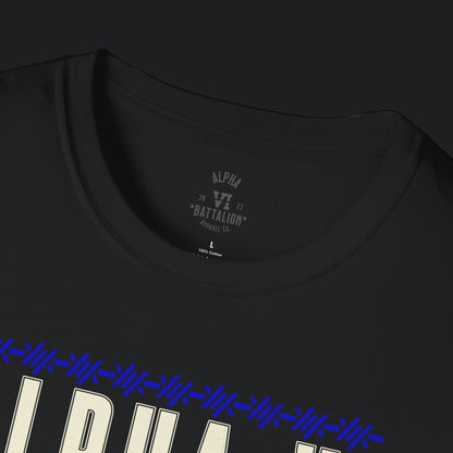 Alpha VI Streetwear Signature Tee AlphaWolf — Military Urban Veteran T-Shirt