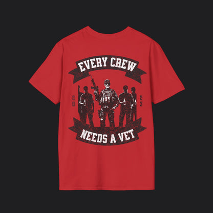 Every Crew Needs a Seasoned Vet Tee