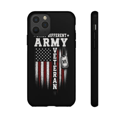 Built Different Army Veteran Tough Phone Case