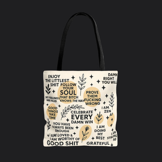 Mindset Affirmation— Tote Bag