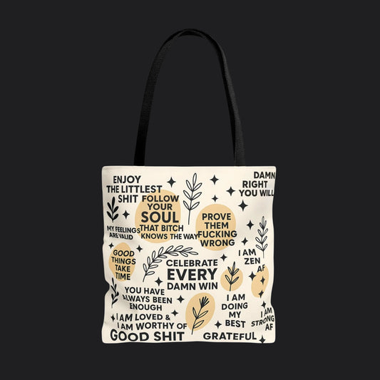 Mindset Affirmation— Tote Bag