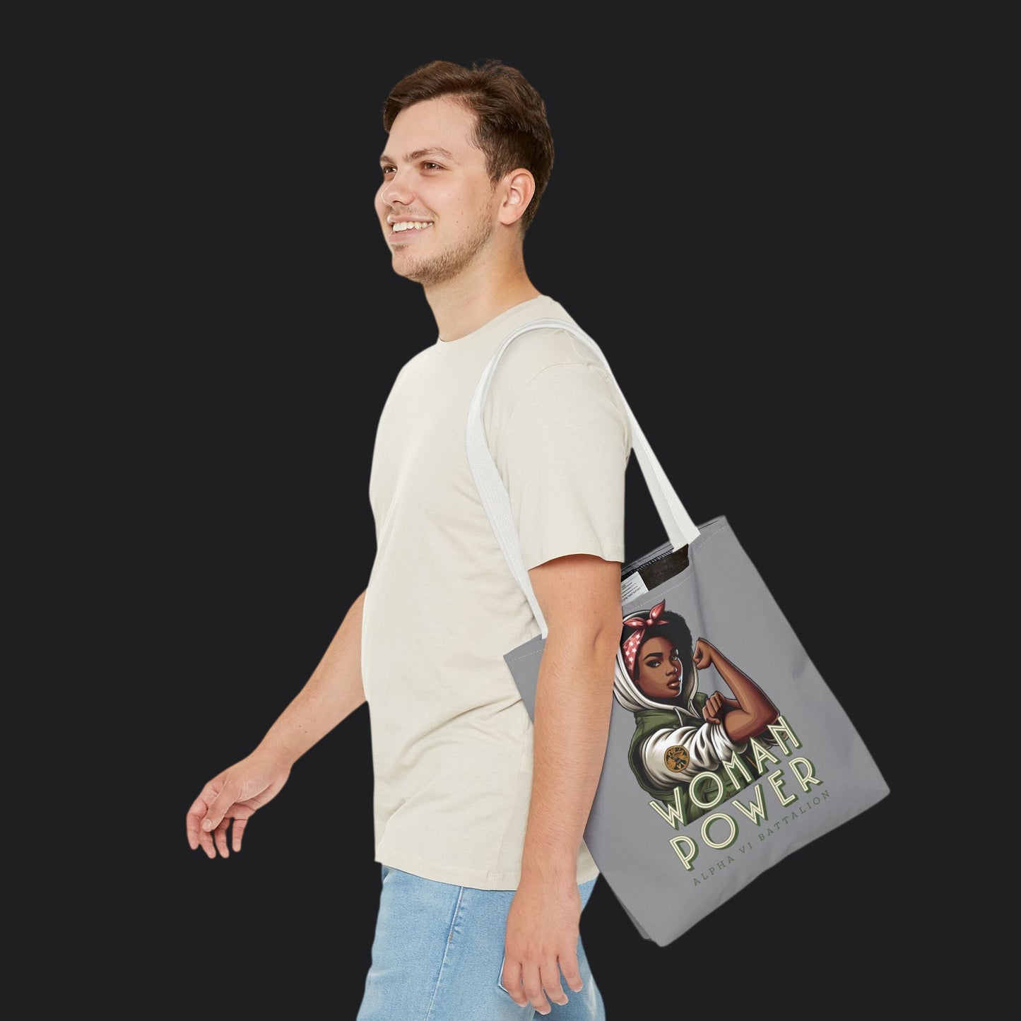 Rosie the Riveter Heritage Edition Tote Bag — Vintage Women's Empowerment Canvas Bag
