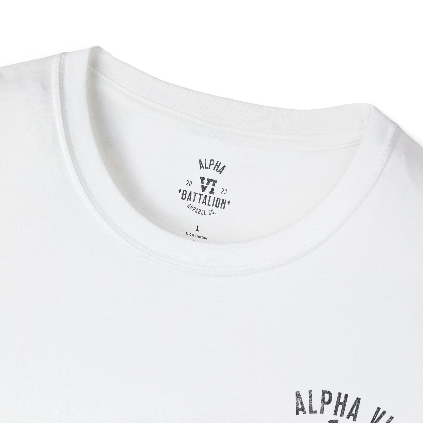 VET MOM Always Night Op Ready Tee — Black Text, Unisex Softstyle