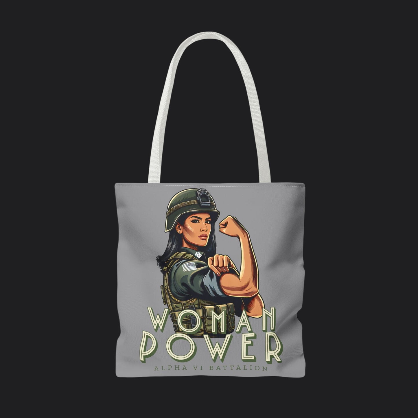 Rosie the Riveter Spirit Edition Tote Bag — Women's Empowerment Canvas Bag