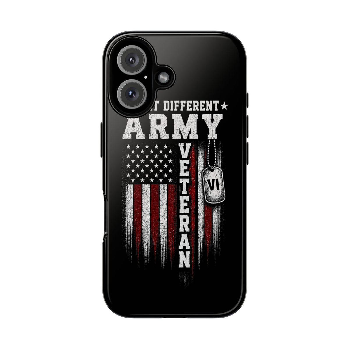 Built Different Army Veteran Tough Phone Case