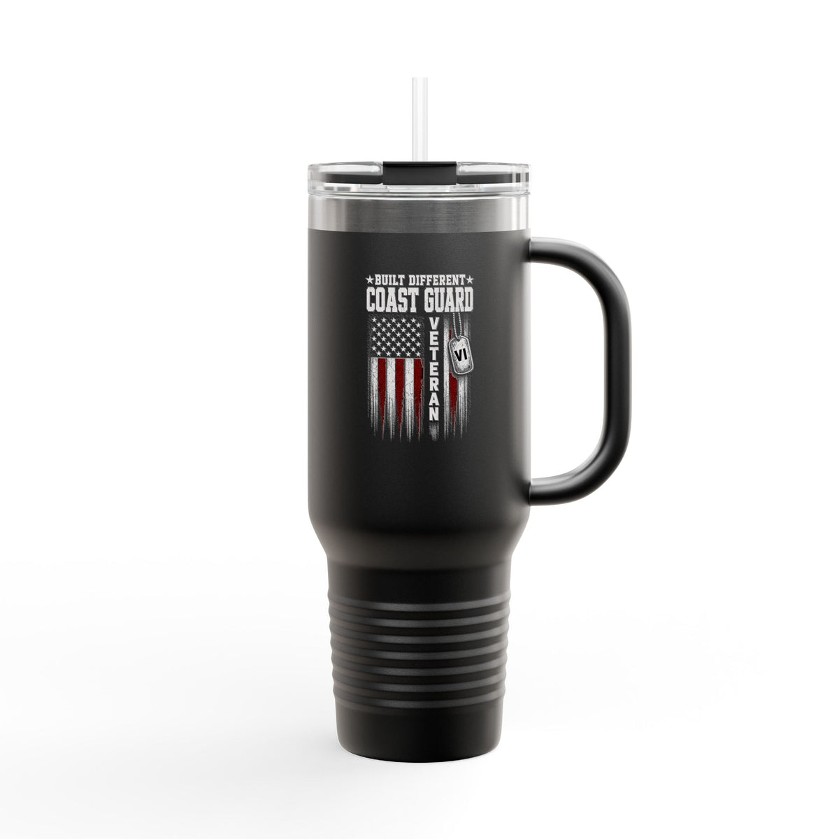 Built Different Coast Guard Veteran 40oz Tumbler