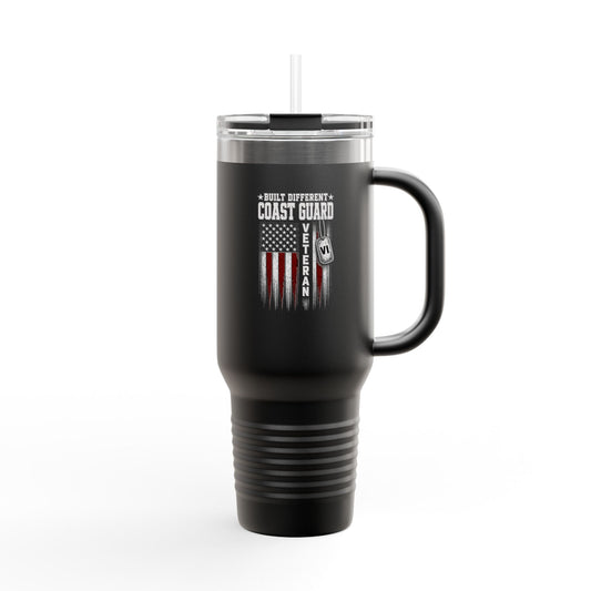 Built Different Coast Guard Veteran 40oz Tumbler