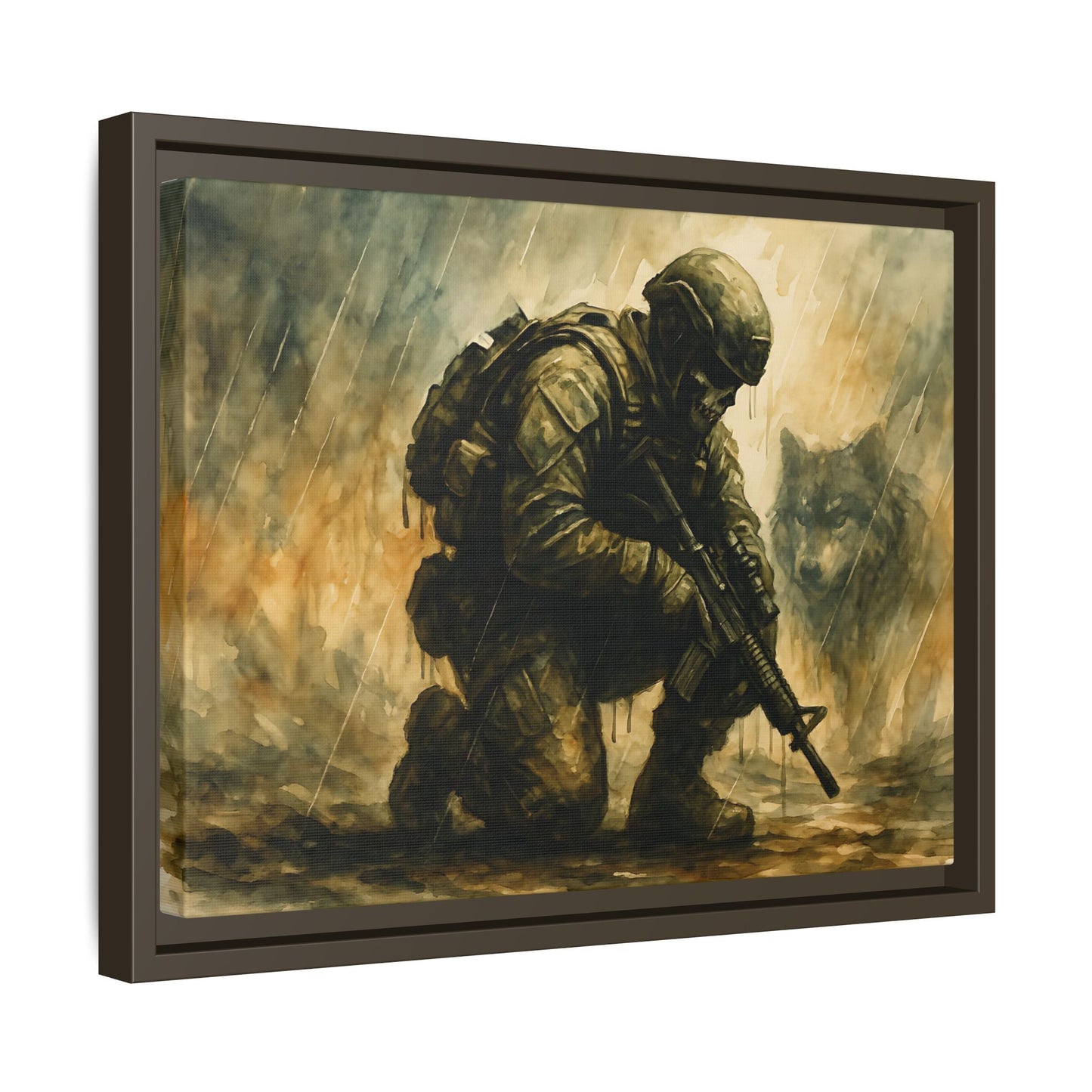 Loyalty in the Shadows Canvas Art – Alpha VI Signature Series