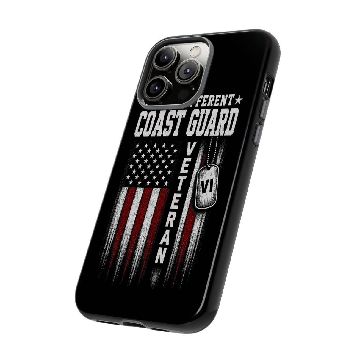 Built Different Coast Guard Veteran Tough Phone Case