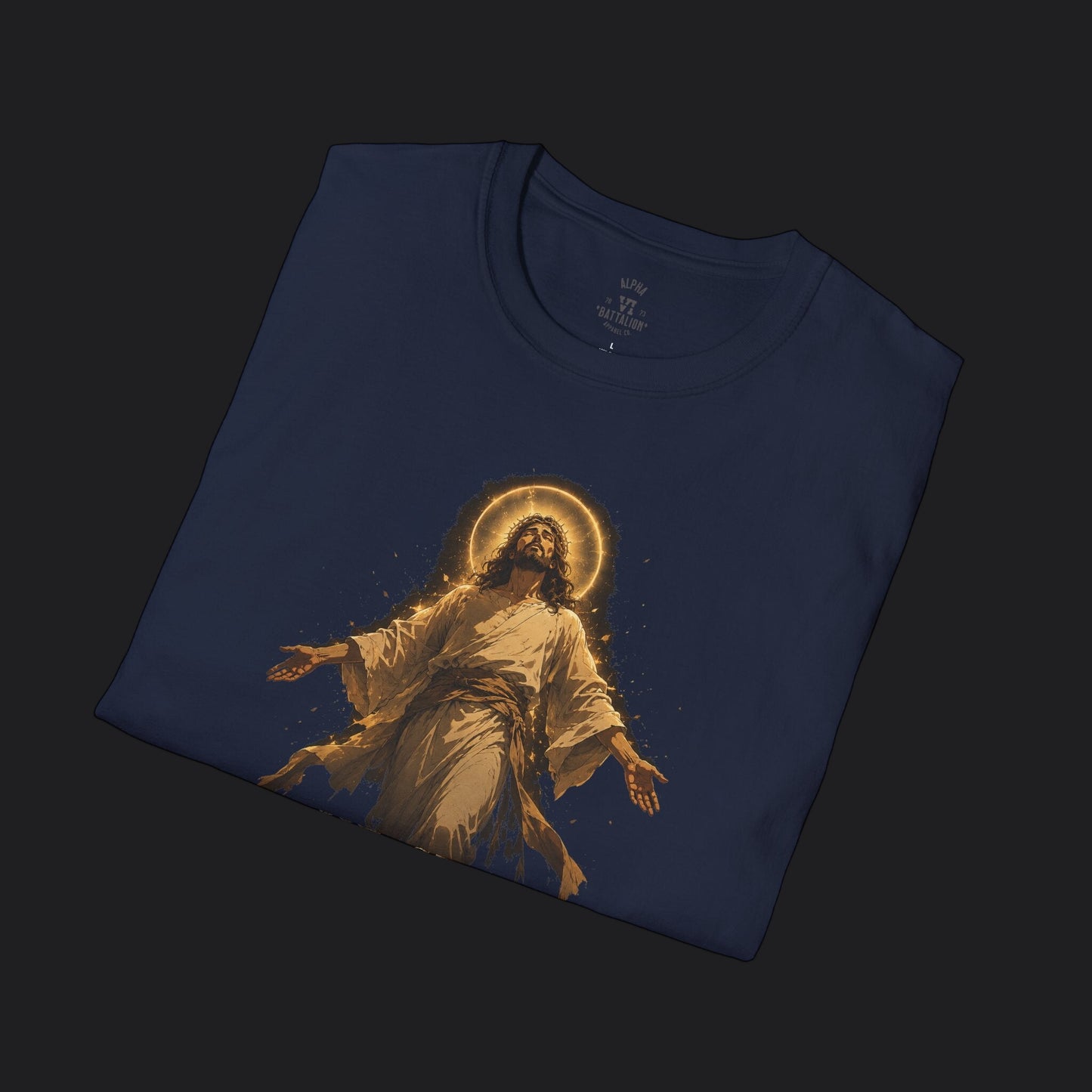 He Still Rose Tee — Christian Faith Resurrection T-Shirt