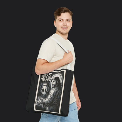 This is the Way Tote Bag — Military Lifestyle Veteran Canvas Bag