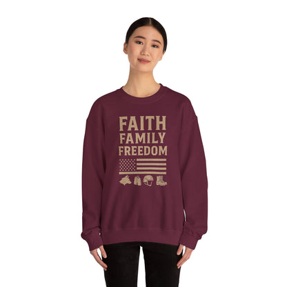 Faith Family Freedom Sweater