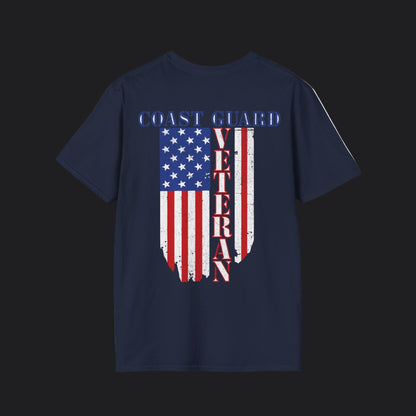Coast Guard Branch Tribute Tee — USCG Veteran Pride T-Shirt