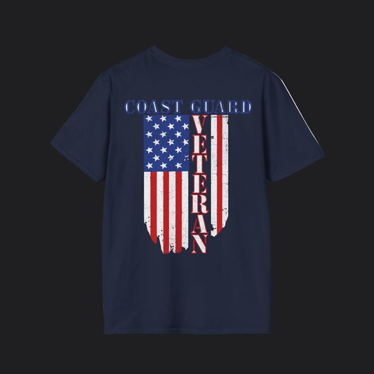 Coast Guard Branch Tribute Tee — USCG Veteran Pride T-Shirt