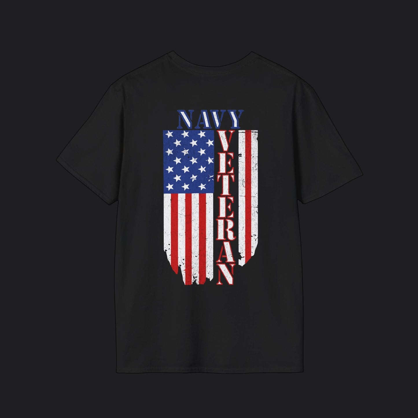 Navy Branch Tribute Tee — US Navy Veteran Pride T-Shirt