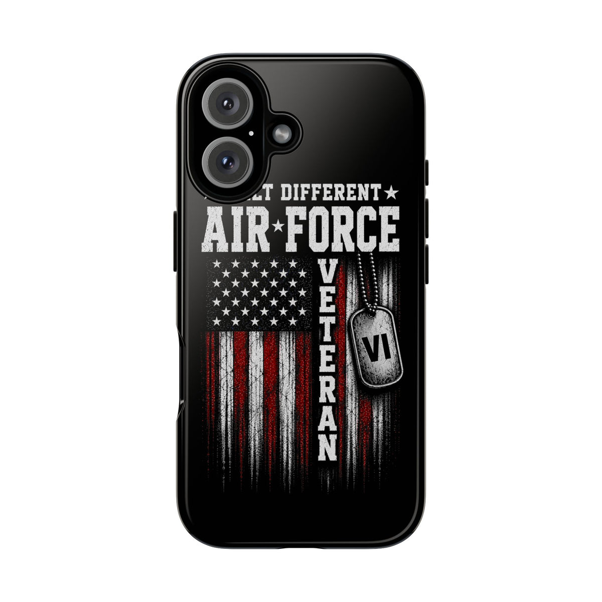 Built Different Air Force Veteran Tough Phone Case