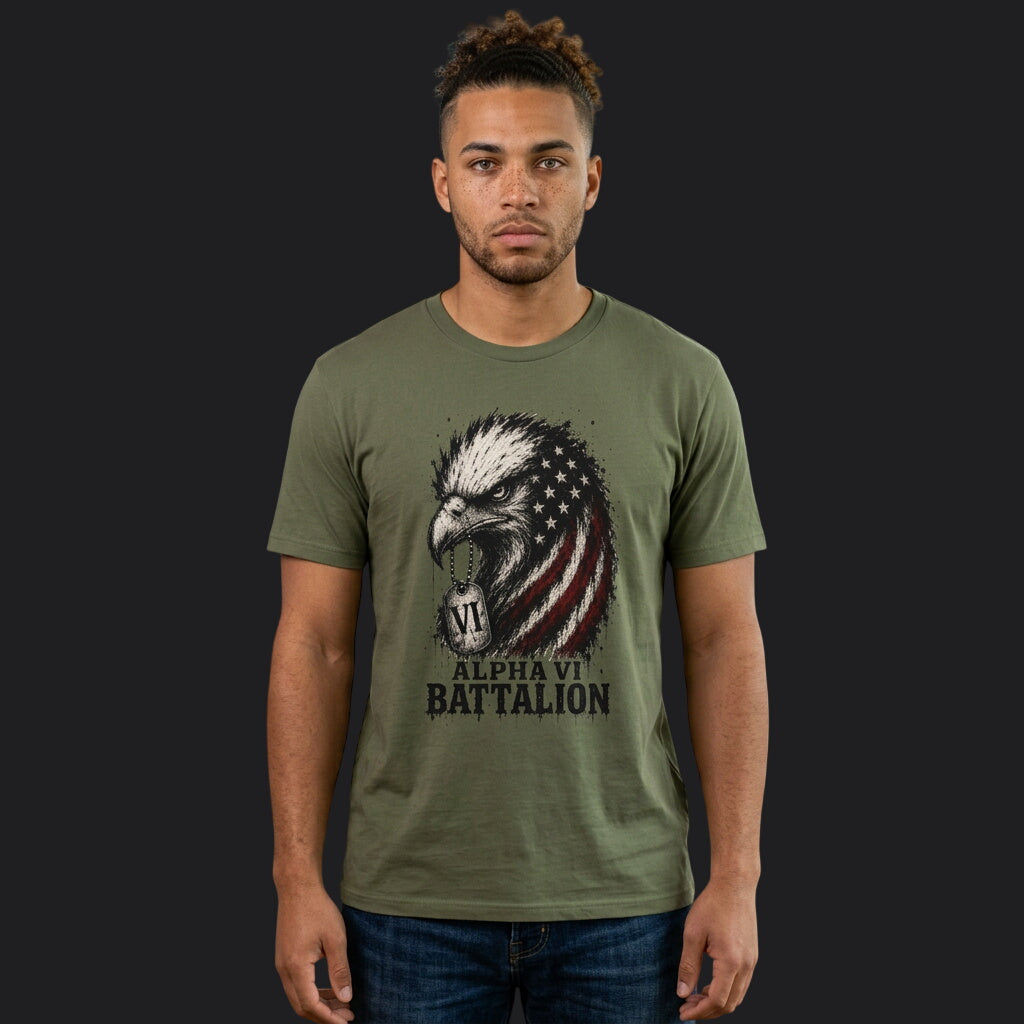 Alpha VI Battalion Eagle Tee