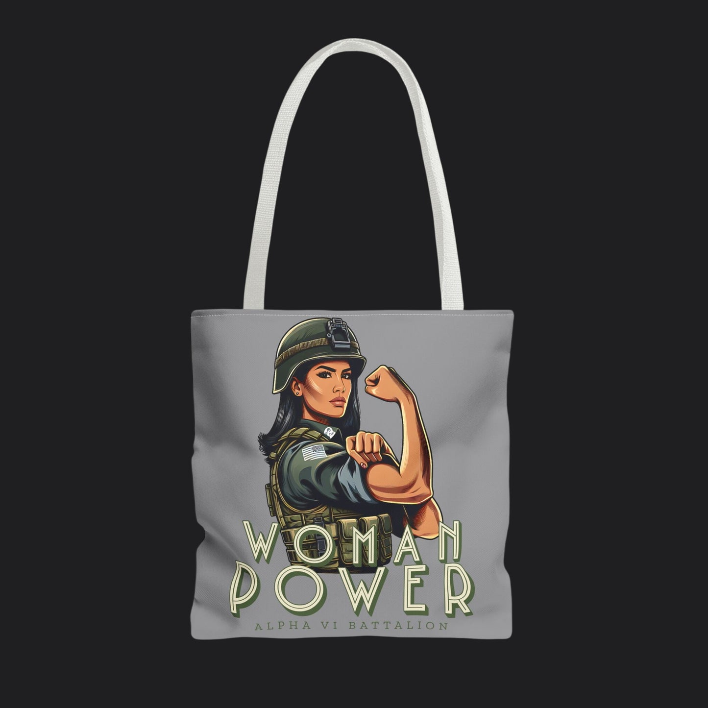 Rosie the Riveter Spirit Edition Tote Bag — Women's Empowerment Canvas Bag