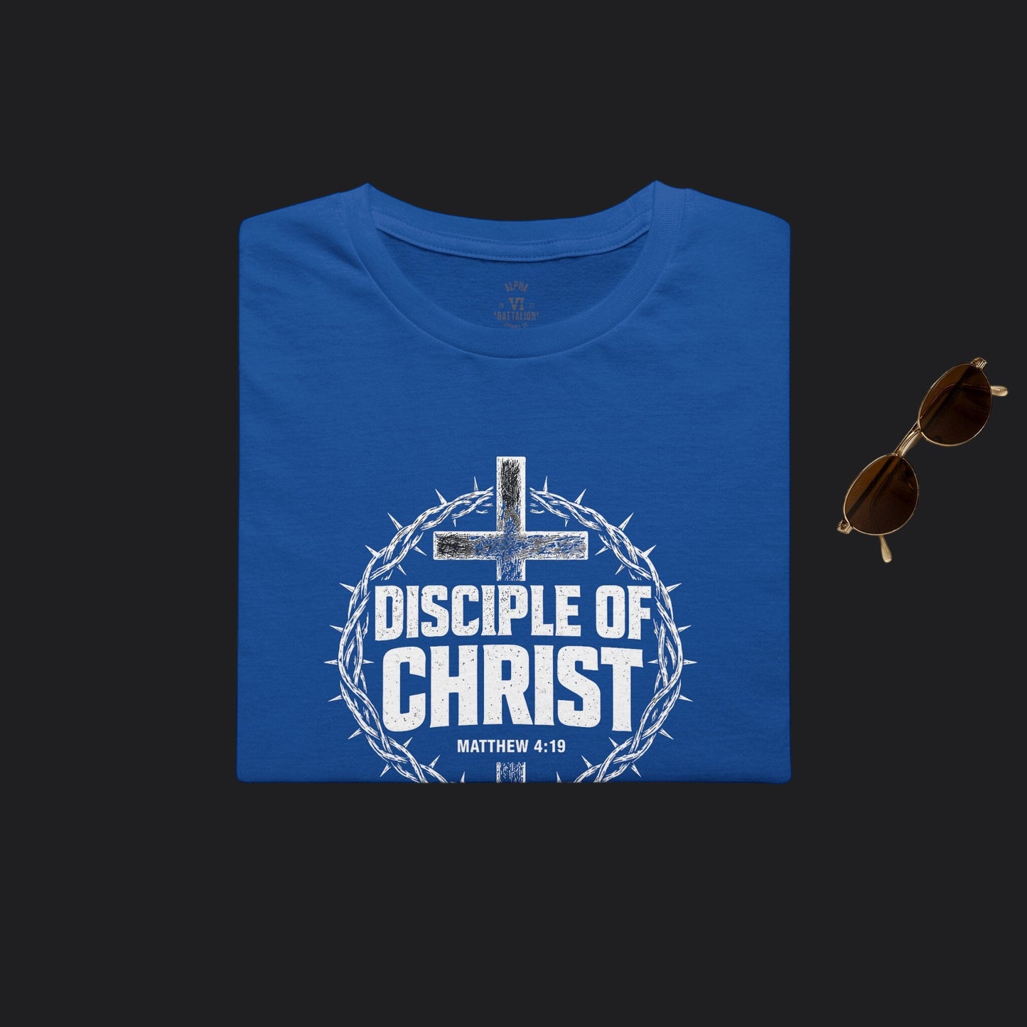 Disciple of Christ Tee — Christian Faith Cross T-Shirt