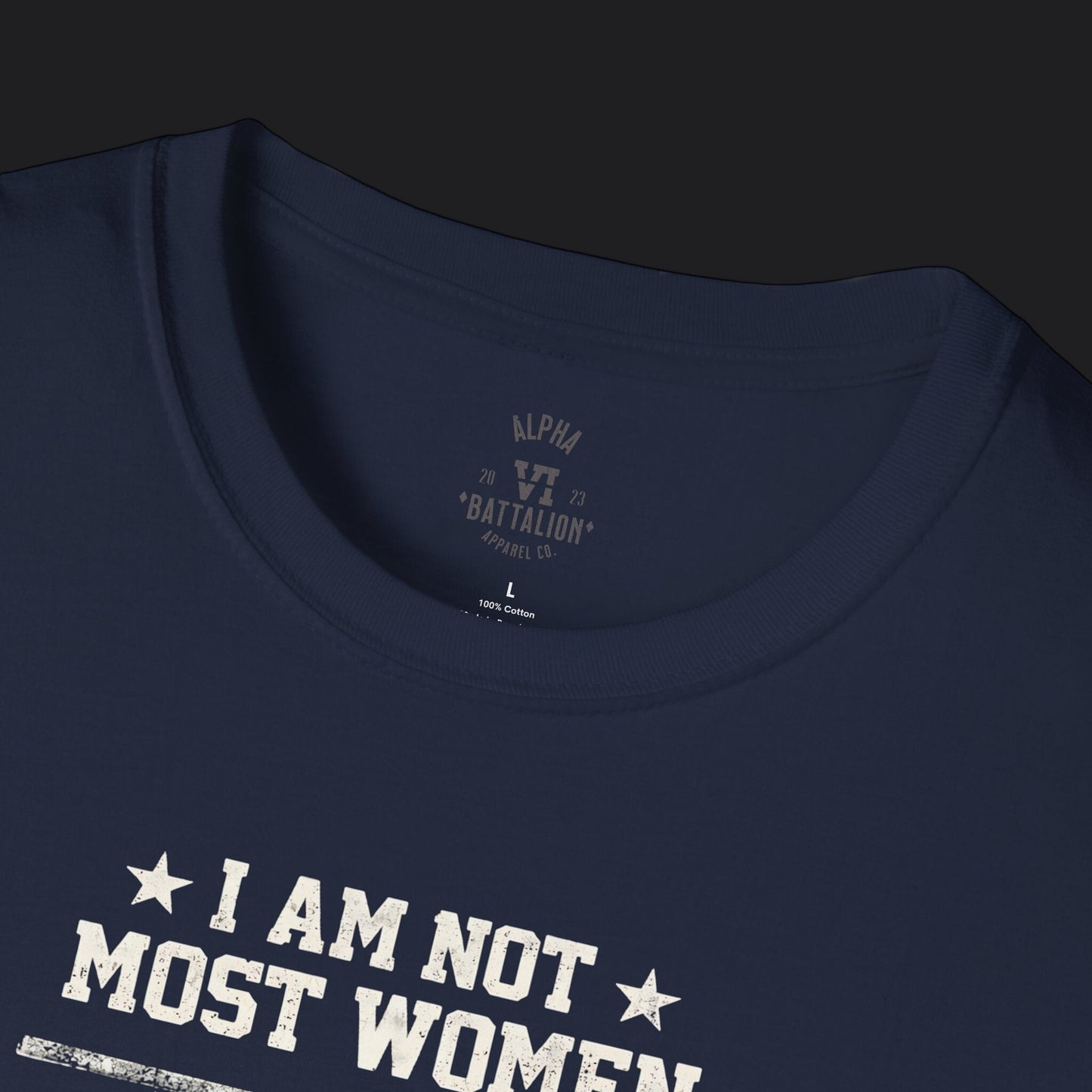 I Am Not Most Women Veteran Tee — Female Veteran Pride T-Shirt