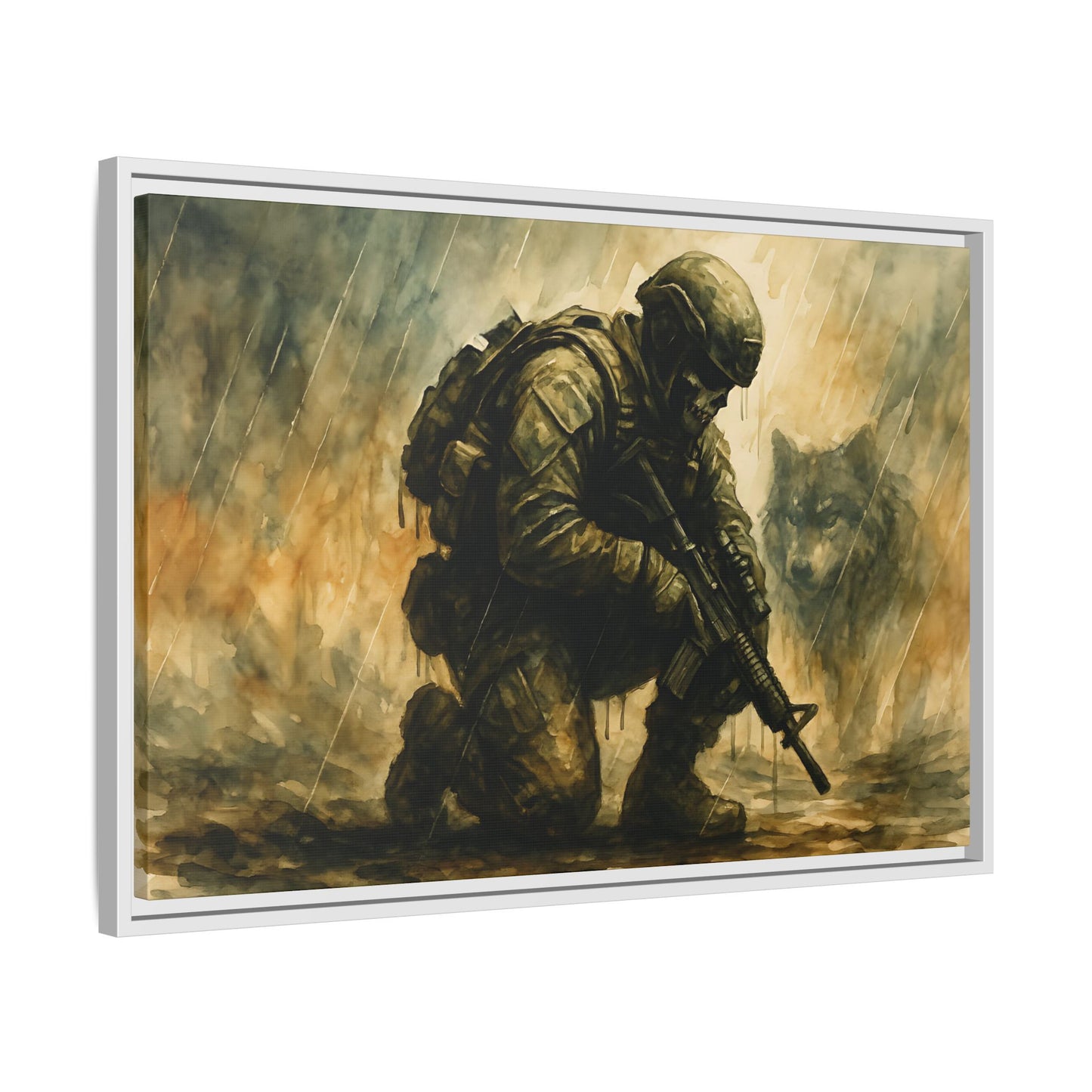 Loyalty in the Shadows Canvas Art – Alpha VI Signature Series