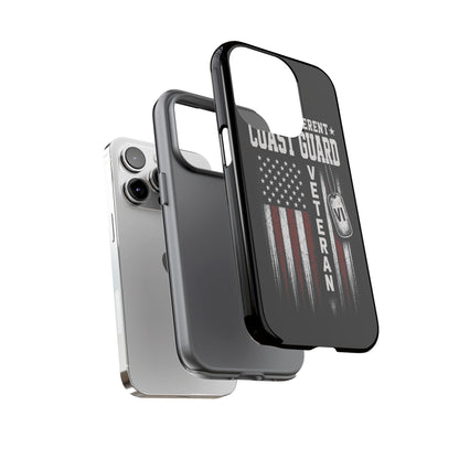 Built Different Coast Guard Veteran Tough Phone Case