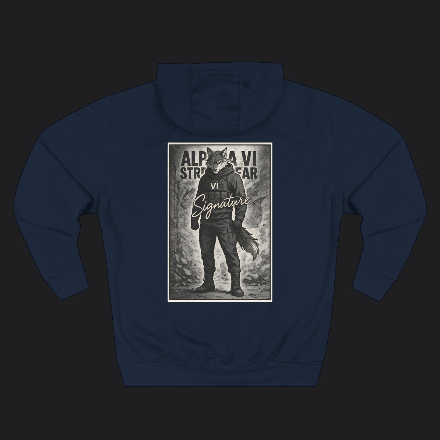 Alpha VI Streetwear — AlphaWolf Signature Hoodie