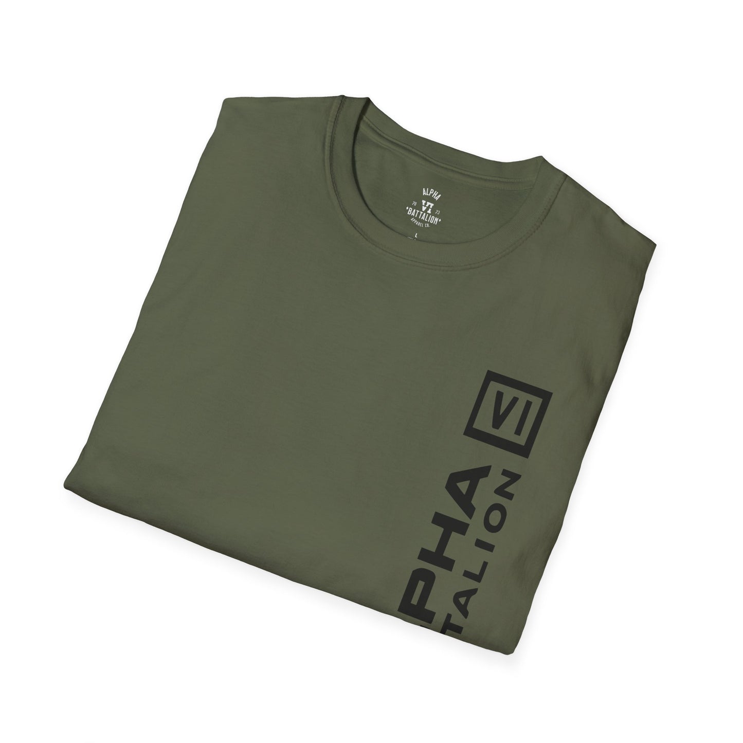 Alpha VI Battalion Vertical Block Tee