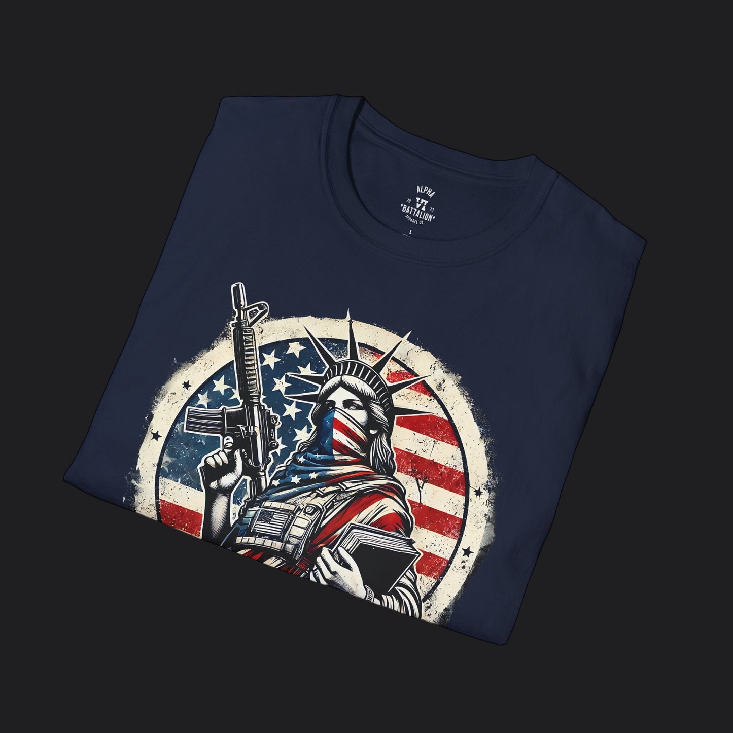 Let Freedom Ring Statue of Liberty Tee — Patriotic American Veteran T-Shirt