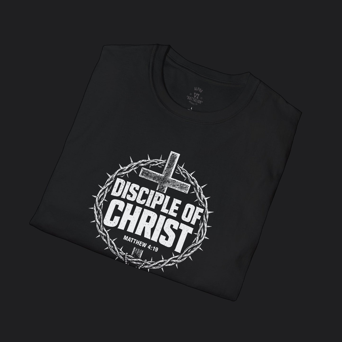 Disciple of Christ Tee — Christian Faith Cross T-Shirt