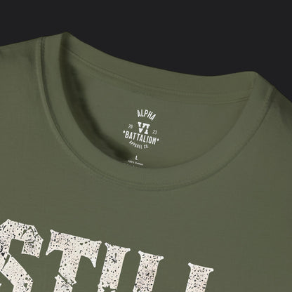 Still Standing Tee — Veteran Suicide Prevention Resilience T-Shirt