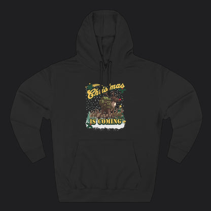 Rucking Rudolph: Christmas Is Coming Hoodie