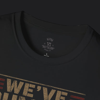 We've Dumped Tea For Less Tee — Patriotic American Humor T-Shirt