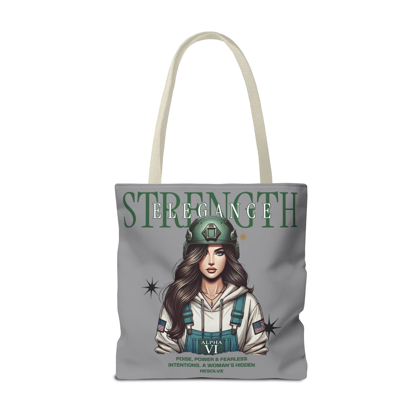 Strength & Elegance Tote Bag