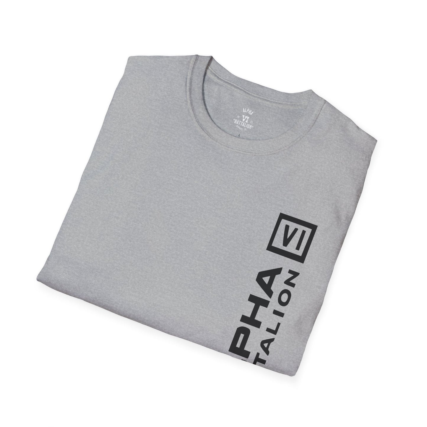Alpha VI Battalion Vertical Block Tee