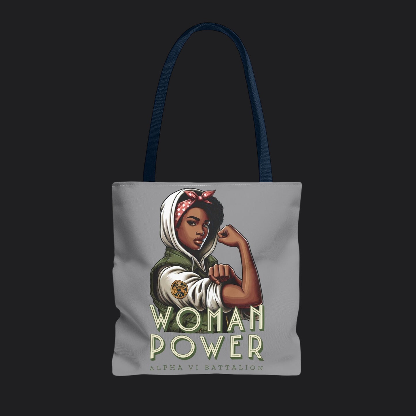 Rosie the Riveter Heritage Edition Tote Bag — Vintage Women's Empowerment Canvas Bag