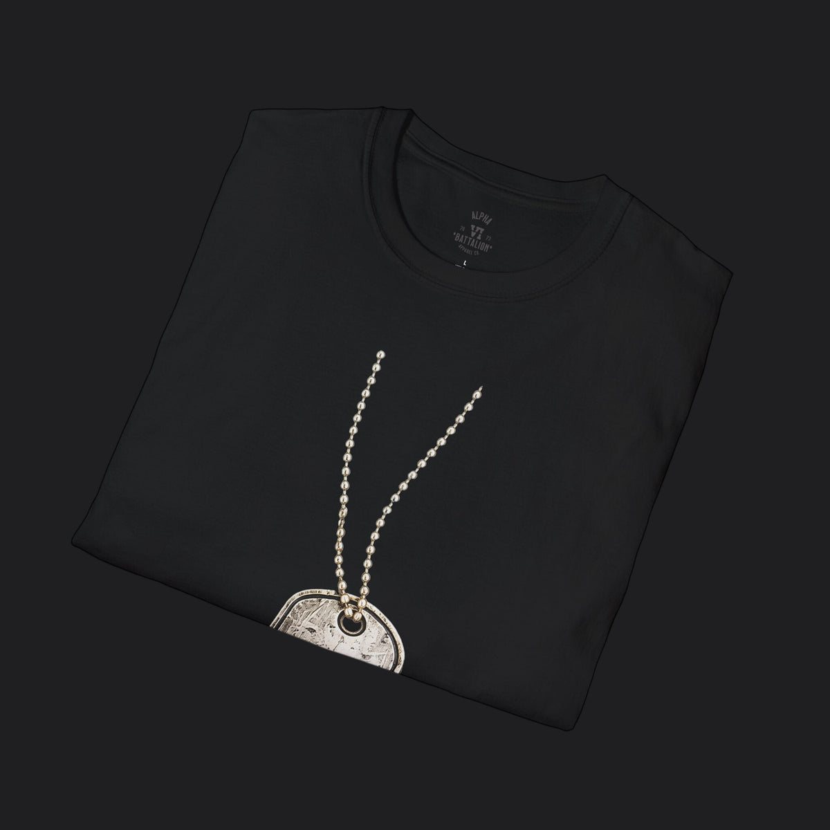 Alpha VI Dog Tag Tee