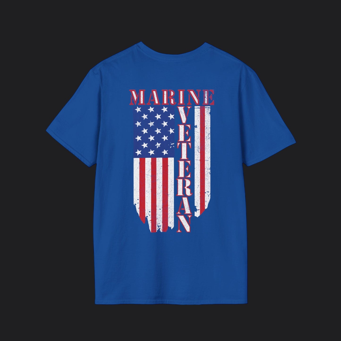Marine Branch Tribute Tee — USMC Veteran Pride T-Shirt