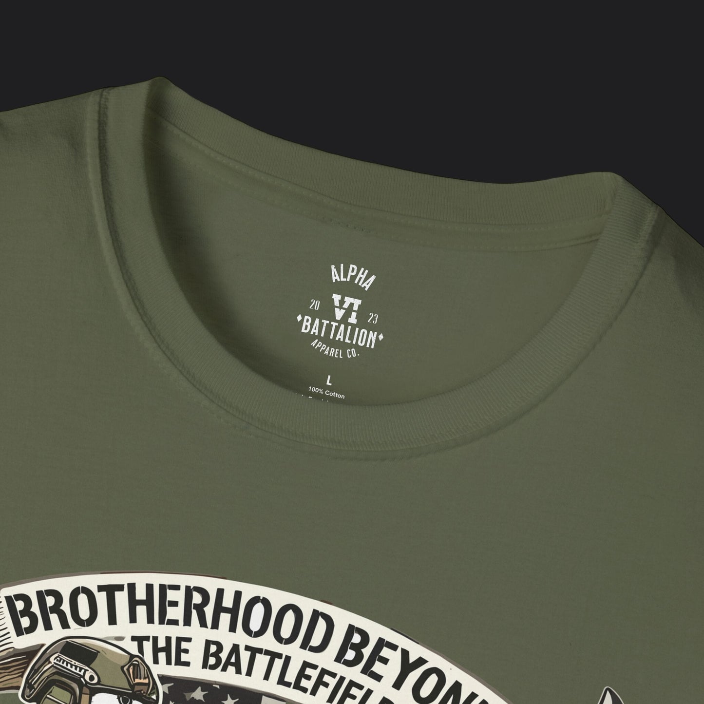 Brotherhood Beyond Goosebumps Tee — Military Brotherhood Veteran T-Shirt
