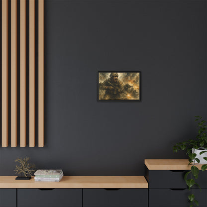 Copy of Matte Canvas, Framed (Multi-color)