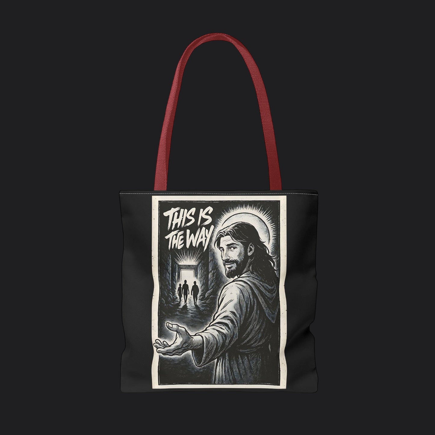 This is the Way Tote Bag — Military Lifestyle Veteran Canvas Bag