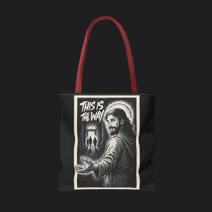 This is the Way Tote Bag — Military Lifestyle Veteran Canvas Bag