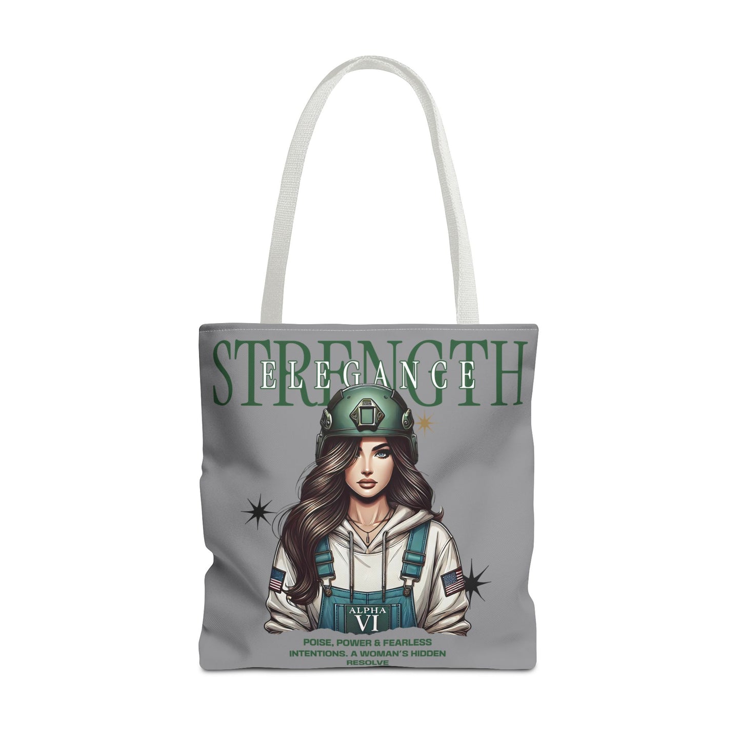 Strength & Elegance Tote Bag