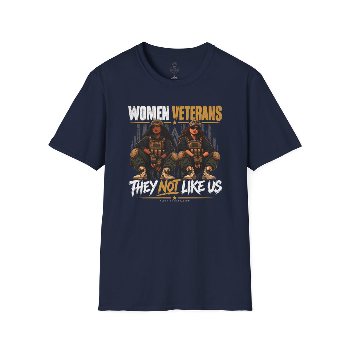 They Not Like Us Women Veterans Tee
